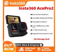 【EU Stock】Insta360 Ace Pro 2 8K Waterproof Action Camera Dual AI chips, 1/1.3-inch sensor AcePro 2 New Dual Battery