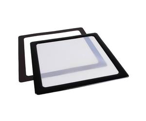 Stock1 - Demciflex Compatible Staubfilter 140mm, Quadratisch - Schwar