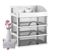 Stockage Cosmétique avec Tiroirs - Care D'affichage De Maquillage, Boîte D'organisateur De Comptoir | Bathroom Vanity Jewelry Holder Rangement, Carie De Tiroir De Maquillage Multifonctionnel pour Les