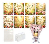 Stockage d'argent pour Espèces | Table Ornement Creative Mother's Mother Day Card Clip - Chic Party Fournit Un Titulaire d'argent pour Les Femmes, Maman, Femme