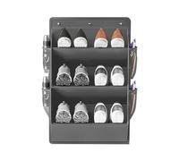 Stockage De Chaussures RV - Organisateur D'espace Étroit À 3 Couches - Rack À Chaussure Murales | Idéal Pour L'entrée Ou Placard Dans RV Ou Tiny Home | Mur De Chaussures Monté Avec Des Crochets Ad