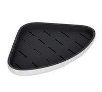 Stockage de douche d'angle - Pleurs d'organisateur de salle de bain avec support adhésif, plate-forme compacte pour articles de toilette de shampooing au savon | Organisateur mural pour bott