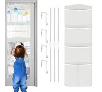 Stockage De Jouets En Peluche - Stockage Des Animaux En Peluche | Organisateur De Porte Sur 4 Grandes Poches | Courbelles De Pépinière | Porte-idées De Bébé Avec Crochets | Animaux Sacs Étouffants, NE