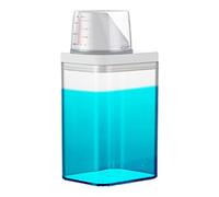 Stockage de la poussière de lavage - Lessive de blanchisserie Dispense | Boîte liquide de blanchisserie de grande capacité | Mesure de l'organisation et du stockage du couvercle de tasse pour salle de