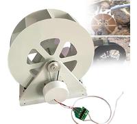 Stockage d'eau, générateur à Roue hydraulique - Turbine hydroélectrique Basse Vitesse pour éclairage extérieur Domestique - Équipement d'énergie renouvelable écologique pour Une pr