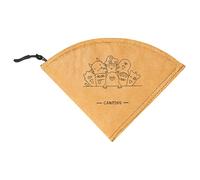 Stockage Du Filtre À Café - Pot De Cartouche En Verre À Couvercle En Bambou Pour Filtres À Cône, Organisateur De Cuisine Étanche À L'air Avec Une Large Ouverture, Accessoire De Station De Café De Comp