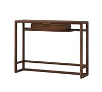 Stockage Table console extra longue de 47,24 pouces, table de canapé en bois derrière le canapé étroit et long, table d'appoint d'entrée avec tiroirs for salon, couloir, hall d'entrée, entrée pour Cou
