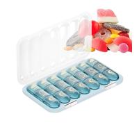 Stockage vertical de vitamines, distributeur de médicaments sécurisé, code couleur de 8,4 pouces avec ouverture facile, conteneur de suppléments de grande capacité, chariot compact avec une esthétique