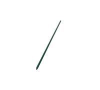 Stockcloture Lot de 10 piquets Simple en T plastifié Vert Hauteur 1,5 m Section 30x30 mm