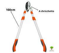 Stocker Troncarami 7242 À Cricchet 75-100 cm, Bras Long Téléscopique