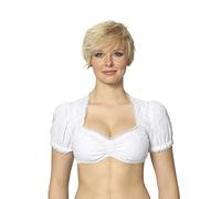 Stockerpoint B-3025, Blouse taille normale Manches courtes Femme, Blanc (weiss), 42 (Taille fabricant: 42)