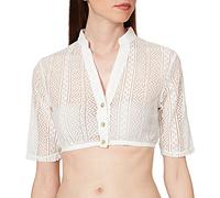 Stockerpoint Bluse B-1048 Trachtenblusen, Crème, taille 40 Femme