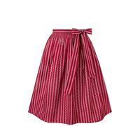 Stockerpoint Claire Tablier Dirndl, Rouge foncé, Taille Unique Femme