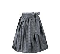 Stockerpoint Corinna Tablier midi Dirndl pour femme, gris, 52-56