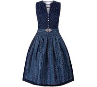 Stockerpoint Ellie Dirndl midi, Bleu foncé, 48 Femmes
