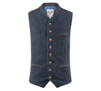 Stockerpoint Homme Weste Sirius Trachtenwesten Not Applicable, Bleu (Dunkelblau-Grau Dunkelblau-Grau), XX-Large (Taille fabricant: 56)