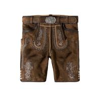 Stockerpoint Hose Thomas2 Lederhosen, Marron (Stein Geäscht Stein Geäscht), 50 (Taille Fabricant: 48) Homme