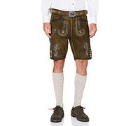 Stockerpoint Hose Thomas2 Lederhosen, Marron (Stein Geäscht Stein Geäscht), 54 (Taille Fabricant: 52) Homme