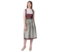 Stockerpoint Leonora Dirndl midi pour Femme, Bordeaux, 44