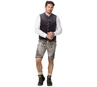 Stockerpoint Lorenzo Gilet traditionnel pour homme, graphite, 60