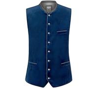 Stockerpoint Lorenzo Gilet traditionnel pour homme, indigo, 52