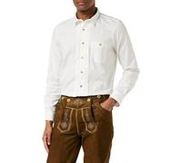 Stockerpoint Mika2 Trachtenhemden, Blanc, M Homme