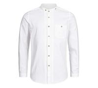 Stockerpoint OC-Fredi Chemise Blanche Traditionelle Bavaroise pour Homme | Chemise pour Le Lederhosen avec Col Montant Oktoberfest Regular Fit pour Hommes