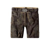 STOCKERPOINT Pantalon folklorique 'Bertl' bleu marine / brun foncé, Taille 50