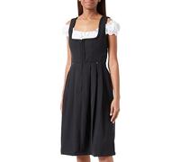 Stockerpoint Robe Dirndl Zita pour Femme, Noir, 48