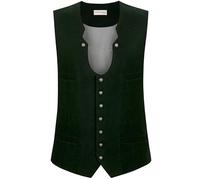 Stockerpoint Trachtenweste Salerio Gilet Traditionnel, Vert Sapin, 54 Hommes