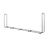 Stockeur de bûches réglable Wolfcraft en acier inoxydable l.3,20 x H.1,4 m