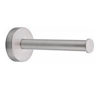 tesa porte-papier toilette MoonStockeur – adhésif sans percer, acier inoxydable 49×49×120 mm