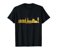 Stockholm Skyline souvenir suédois Vacation Suède T-Shirt
