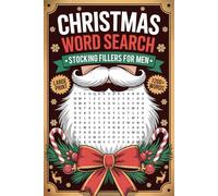Stocking Fillers for Men: Christmas Word Search 1200+ Words: Fun and Relaxing Holiday Themed Word Find Puzzles for Adults, Large Print Activity Book with Solutions (UK Edition)