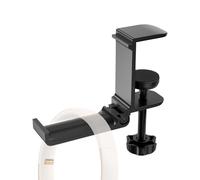 Stocking Hooks, Fireplace Garland, Mantle Holders, Foldable Stock Hangers, Heavy Duty No Damage Clamp Design for Secure Hold, Home, Living Room, Bedroom, Office, Holiday, 10.1/6.3/3.8 Inches