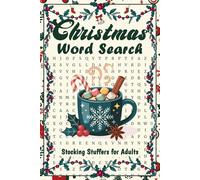Stocking Stuffers For Adults: Christmas Word Search: Large Print Christmas Word Search for Adults and Seniors, Perfect Stocking Stuffer with Relaxing, Gift Ready Holiday Puzzles