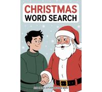 Stocking Stuffers for Men: Christmas Word Search: 100 Large Print Holiday Puzzles for Men Who Enjoy a Challenge