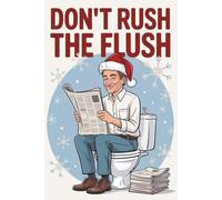 Stocking Stuffers for Men: Don't Rush The Flush: A Collection of Word Searches and Sudoku to Cure Restroom Boredom for Adults