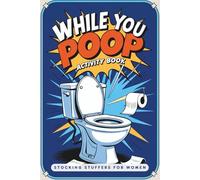 Stocking Stuffers for Women: While You Poop | Toilet Companion Activity Book With Sudoku Puzzles, Word Search Grids and Mazes