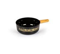 Stockli Caquelon en fonte émaillée 21 cm noir - 7421.14HAA