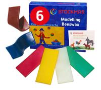 Stockmar 51000 Kneading Beeswax 100 x 40 mm 6 Colours
