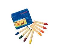 Stockmar Beeswax Stick Crayons In Storage Tin, Set Of 8 Colors, Waldorf Assortment