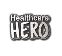 StockPins Épinglette Héros de la santé - Cadeau de reconnaissance et de reconnaissance pour les médecins, les infirmières, les CNA et les travailleurs essentiels de première ligne, fabriquée aux