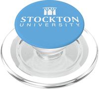 Stockton University Ospreys Stacked Tree Mark PopSockets PopGrip pour MagSafe