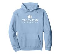 Stockton University Ospreys Tree Mark Sweat à Capuche, Unisexe pour Adultes, Bleu poudré, XL