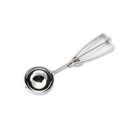 Stöckel Cuillère à glace ovale professionnelle en acier inoxydable allemand CR-22