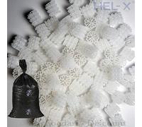 STÖHR HEL-X® Helix HXF 25 KLL - Couleur : Blanc - Moyen filtrant biocarrier pour Chambre à biocammer Koi Filtre de Bassin - Quantité : 100 litres