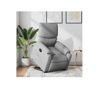 Fauteuil Inclinable de Massage Électrique Chaise Rouge Bordeaux Tissu vidaXL