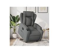 vidaXL Fauteuil Inclinable Électrique, Chaise de Relaxation avec Dossier et Repose-pied Réglables, Siège de Salon, Moderne, 3204507