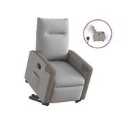 stoel électrique réglable tissu wolk gris